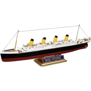 Revell RV05804 Modellbausatz Schiff 1:1200 - R.M.S. Titanic im Maßstab 1:1200, Level 3, originalgetreue Nachbildung mit vielen Details, Kreuzfahrtschiff, 05804