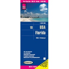 Reise Know-How Landkarte USA 10, Florida (1:500.000)