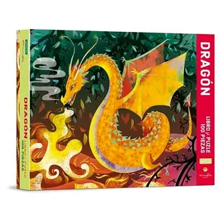Manolito Books Drachen-puzzlebuch 100 Stücke - Multicolor - One Size