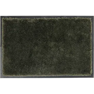 ASTRA Fußmatte »Lava« rechteckig 13 mm Höhe Sauberlaufmatte, waschbar, rutschfest, nimmt Schmutz auf, Schmutzfang, grün