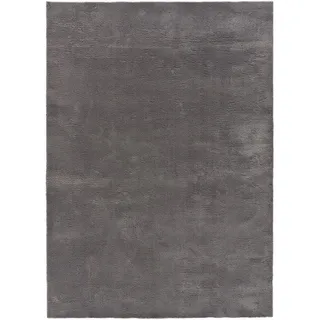 Atticgo Hochflorteppich waschbar Anthrazit Loft 200/290 cm , Textil , Mode , Rechteckig , 200x290 cm , Oeko-Tex® Standard 100 , waschbar, antistatisch, leicht zusammenrollbar, rutschfeste Unterfläche , Teppiche und Böden, Teppiche, Flachwebteppiche