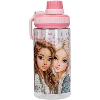 depesche vertrieb gmbh co. kg Depesche 14017 TOPModel Dots - Transparente Trinkflasche in Bonbon Farben, mit Einhorn Motiv, Trinkverschluss und Griff, Fassungsvermögen ca. 500 ml