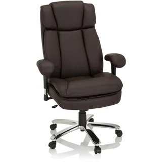 HJH Office Builder XXL I Kunstleder Braun