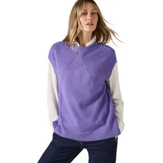 Cecil Damen Pullunder mit Strukturmix