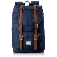 Bild Little America Backpack Mid-Volume 17 l navy/tan synthetic leather