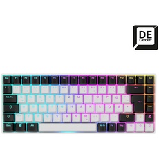 Bild von Skiller SGK50 S3 White, schwarz/weiß, LEDs RGB, hot-swap, Gateron YELLOW, USB, DE (4044951039180)