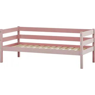Jugendbett ECO Comfort 70 x 160 cm Kiefer massiv rosa