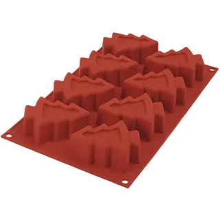 Silikomart Backform Tannenbaum 8er-Form 18 x 8 x 5 cm
