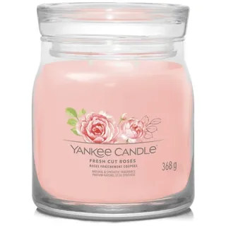 Yankee Candle Fresh Cut Roses Duftkerze 368 g rosa
