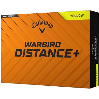Callaway Golf Warbird Distance + Golfball 2025, Gelb
