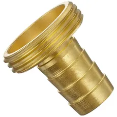 Hozelock Tricoflex 1010 0000 Messing Hahnstück 3/4 Zoll AG - Durchmesser 12,5 mm, Gold, 12 x 7 x 3.1 cm