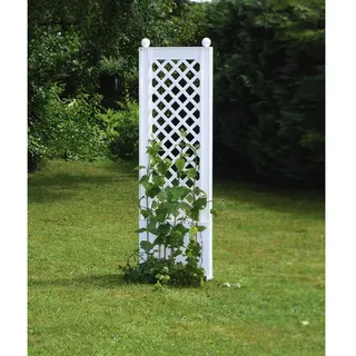 KHW Rankgitter 43 x 6 x 140 cm Weiß