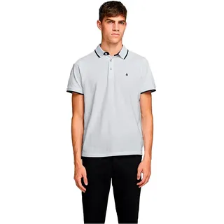 Jack & Jones Epaulos Kurzarm-poloshirt - White - XS