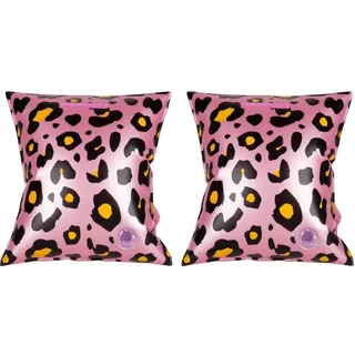 Swim Essentials Schwimmflügel 2-6 Jahre Leopard Rose gold Schwimmhilfe