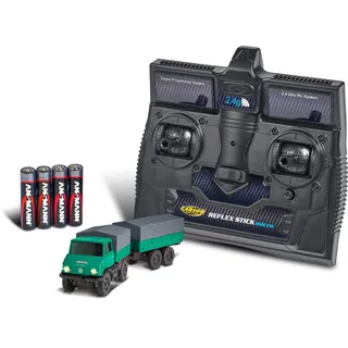 CARSON RC-Auto Mercedes-Benz Unimog Forst mit Hänger 2,4G RTR grau (500504165)
