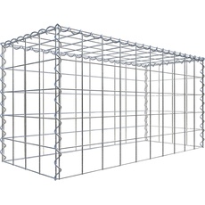 Bild Gabione-Anbaukorb Typ 3 50 x 100 x 40 cm Maschenw 10 x 10 cm