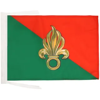 AZ FLAG - Flagge Frankreich Légion Étrangère - 45x30 cm Mit Kordel - Fremdenlegion Fahne 30 x 45 Cm - Flaggen