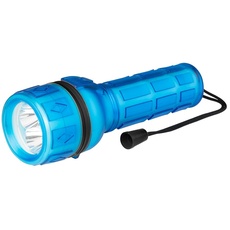 POLY POOL - PP3151 Tragbare LED-Taschenlampe - Mini-LED-Arbeits- und Camping-Taschenl. - Not- oder Arbeitslicht Tragbar aus Aluminium 30m Reichweite mit einstellb. Fokus - Batterielampe mit Trageband