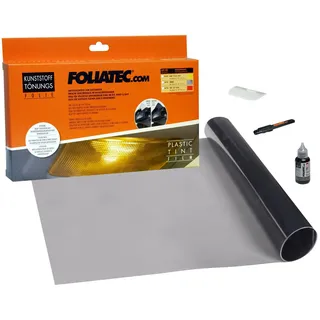FoliaTec Kunststoff Tönungsfolie Folie für Auto Innenraum, Smoke, 30 x 100 cm