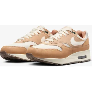 Nike Air Max 1 Braun/Orange „Flax Coconut Milk“, Größe: 43 - Braun