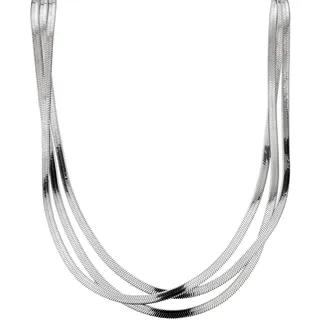 Halskette aus Edelstahl (Silber)