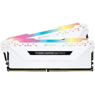 Vengeance RGB Pro (2 x 8GB, 3600 MHz, DDR4-RAM, DIMM), RAM, Weiss