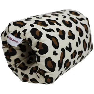 HOBEA-Germany Ministillkissen Arm-Stillkissen kleines Stillkissen für unterwegs Stillmuff Reisestillkissen in verschiedenen Designs (Jaguarflecken)
