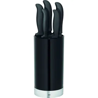 Kela Messerblock 6-tlg. Schwarz