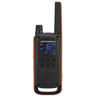 Motorola Talkabout T82 PMR Funkgerät (Bis zu 10 km Reichweite, IPx2 Spritzwasserschutz, 500 mW, VOX)