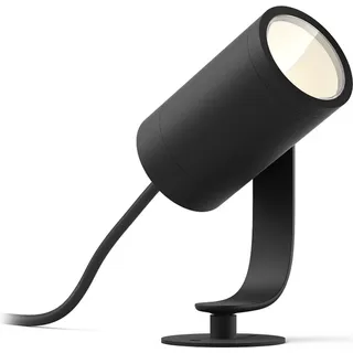 Philips Außenleuchte Aluminium, Kunststoff, Metall 19,2 cm schwarz