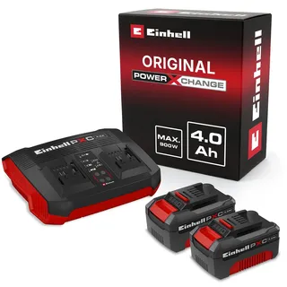 Einhell PXC-Starter-Kit Akku 18 V 4 Ah 3 Stück