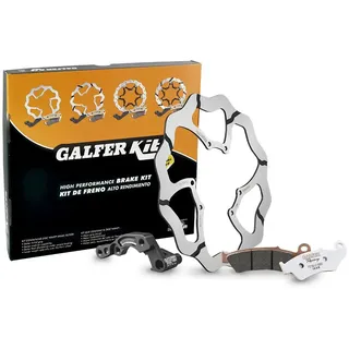 Galfer Suzuki Rmx 450 Z 18-19/rm-z 250 19-25/rm-z 250 Army Edition 23-24/rm-z 250 E 2019 Kg368rwsx Oversized Wave Bremsbeläge - Silver - One Size