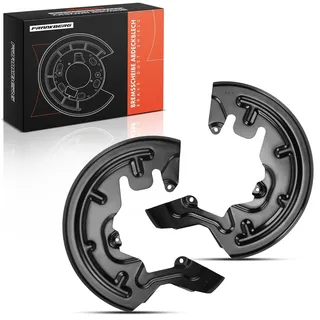 Frankberg 2x Ankerblech Spritzblech Vorderachse Kompatibel mit M.e.g.a.n.e II BM0/1 CM0/1 1.4L-2.0L 2002-2009 M.e.g.a.n.e II Kombi KM0/1 1.4L-2.0L 2003-2009 Replace# 8200113681