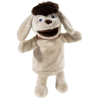 HEUNEC Handpuppe Hund Moppi GRS/PET Plüsch, Beige