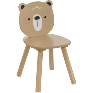 ATMOSPHERA CREATEUR D'INTERIEUR Atmosphera - Kinderstuhl teddybär weiches naturholz