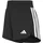Shorts Damen mit hohem Bund Schwarz XS