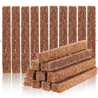 20 Stück Dauerdocht für Wachsfresser für Kerzenreste, 9cm Kerzendocht für Dicke Kerzendocht für Kerzenfresser, Betonkerze Outdoor, Kerzenrestefresser, Dauerkerze Tischfeuer, Schmelzlicht