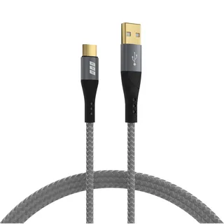 EFB-Elektronik USB-A auf USB-C 0,5 m Schwarz/Grau