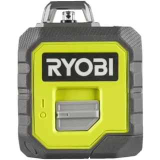 RYOBI Kreuzlinienlaser 360° Grün mit Teleskopstange, 25 m, selbstnivellierend