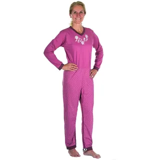 Suprima Care Function Pflege-Schlafanzug Blumenranke M,