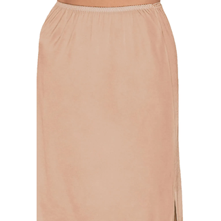 Unterrock NINA VON C. "Halbrock Länge 60 cm Elegance", Damen, Gr. 40, beige (caramel), Obermaterial: 81% Viskose CV. 19% Polyester PES., Röcke Unterrock