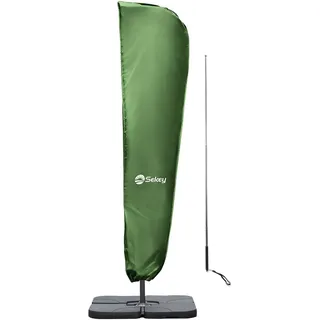 Sekey Schutzhülle für Ampelschirm / Sonnenschirm, Abdeckhauben für Sonnenschirm | 265×48/70 cm – 100% Wasserdichter Polyester, UV-Beständig