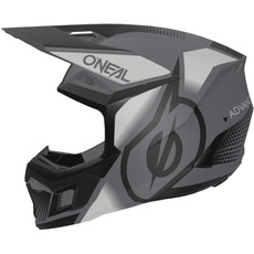 Bild 3SRS Vision Motocross Helm, schwarz-grau, Größe 2XL
