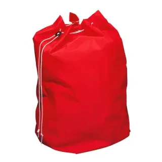 VERMOP Entsorgungssack, Abfallsack aus strapazierfähigem Nylon, 120 Liter, rot