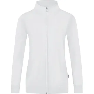 Jako Doubletex Sweatjacke Damen - Weiß - Weiß