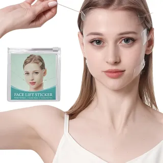 Gesichtslifting-Tape, Gesichtslifting-Sticker, Sofort-Effekt unsichtbarer Gesichtslifting-Sticker, Augenlifting-Tape, Make-up Gesichtslifting-Tool – 20 Stück