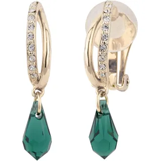 Traveller Ohrclip - Hänger - Kristalle - grün - 22kt vergoldet - 157567