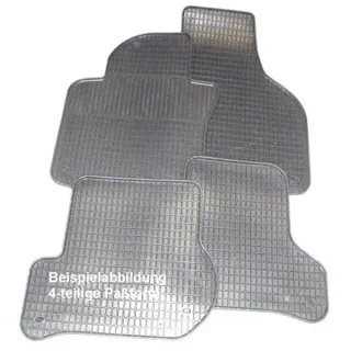 SCHOENEK Fußmatten, Gummi schwarz für Opel Astra J Cascada 453530