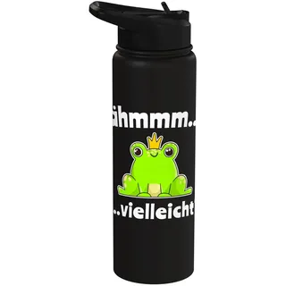 Lustige Frösche Froschmotiv Froschprinz Laubfrosch Frosch Stainless Steel Insulated Water Bottle