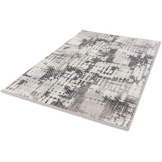 Astra »Vercelli 236 Kurzflorteppich« rechteckig 9 mm Höhe wollig weiche Oberfläche, mit Fransen, 3-D Effekt, Wohnzimmer,